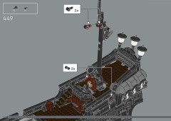 LEGO 10365 instructions page 304 – build guide