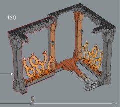 LEGO 10367 instructions page 129 – build guide