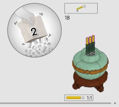 LEGO 10368 instructions page 21 – build guide