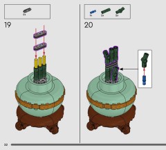 LEGO 10368 instructions page 22 – build guide