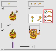 LEGO 10368 instructions page 34 – build guide