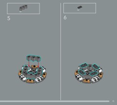 LEGO 10370 instructions page 11 – build guide