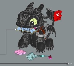 LEGO 10375 instructions page 121 – build guide