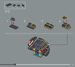 LEGO 10375 instructions page 75 – build guide