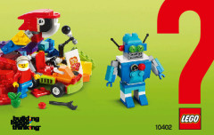 LEGO 10402 instructions page 1 – build guide