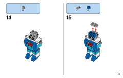 LEGO 10402 instructions page 15 – build guide