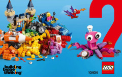 LEGO 10404 instructions page 1 – build guide