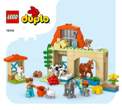 LEGO 10416 instructions page 1 – build guide