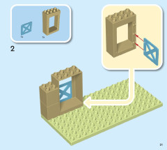 LEGO 10416 instructions page 21 – build guide