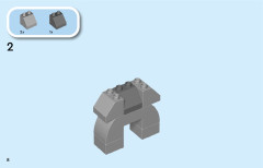 LEGO 10418 instructions page 8 – build guide