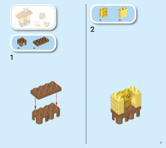 LEGO 10419 instructions page 7 – build guide
