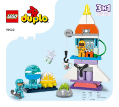 LEGO 10422 instructions page 1 – build guide