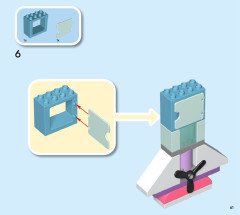 LEGO 10422 instructions page 61 – build guide
