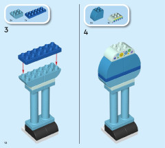 LEGO 10423 instructions page 12 – build guide