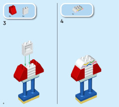LEGO 10423 instructions page 6 – build guide