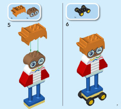 LEGO 10423 instructions page 7 – build guide