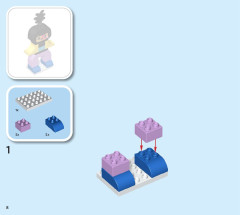 LEGO 10423 instructions page 8 – build guide