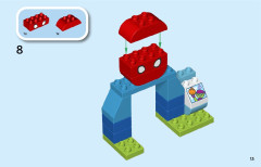 LEGO 10424 instructions page 13 – build guide