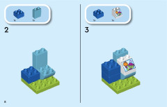 LEGO 10424 instructions page 8 – build guide