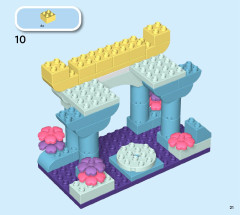 LEGO 10435 instructions page 21 – build guide