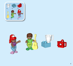 LEGO 10435 instructions page 5 – build guide