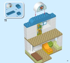 LEGO 10449 instructions page 21 – build guide