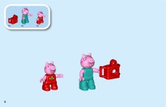 LEGO 10452 instructions page 8 – build guide