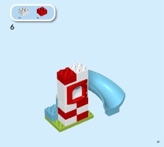 LEGO 10453 instructions page 21 – build guide