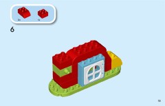 LEGO 10454 instructions page 13 – build guide