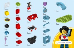 LEGO 10454 instructions page 19 – build guide