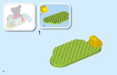 LEGO 10454 instructions page 8 – build guide