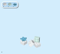 LEGO 10455 instructions page 8 – build guide