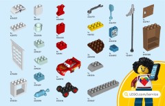 LEGO 10456 instructions page 23 – build guide