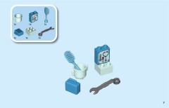 LEGO 10456 instructions page 7 – build guide