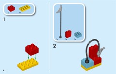 LEGO 10456 instructions page 8 – build guide