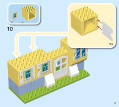LEGO 10459 instructions page 17 – build guide