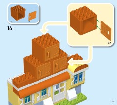 LEGO 10459 instructions page 21 – build guide