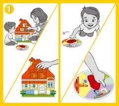 LEGO 10459 instructions page 28 – build guide