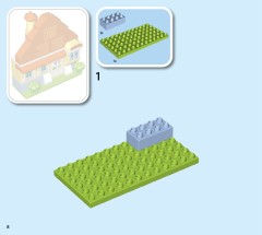 LEGO 10459 instructions page 8 – build guide