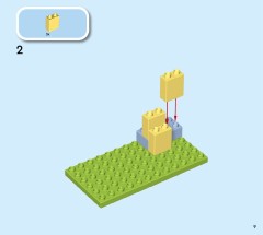 LEGO 10459 instructions page 9 – build guide