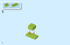 LEGO 10463 instructions page 12 – build guide