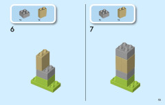 LEGO 10463 instructions page 13 – build guide