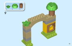 LEGO 10463 instructions page 15 – build guide