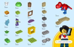 LEGO 10463 instructions page 19 – build guide