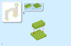 LEGO 10463 instructions page 8 – build guide