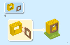 LEGO 10463 instructions page 9 – build guide