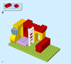 LEGO 10465 instructions page 18 – build guide