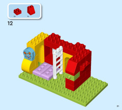 LEGO 10465 instructions page 21 – build guide