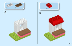 LEGO 10468 instructions page 11 – build guide