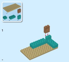 LEGO 10470 instructions page 10 – build guide